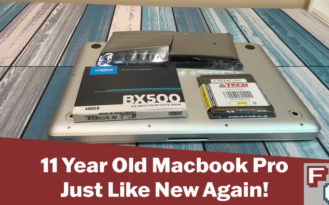 New Video – Upgrading a 2011 Macbook Pro